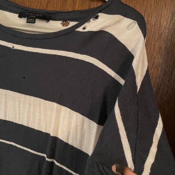 All Saints destructed tee - Picture 4 of 7